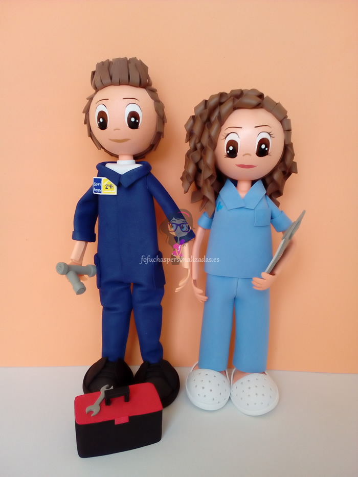 Fofucha Enfermera y Fontanero Madrid