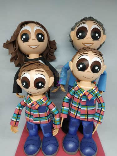 Fofucha Papas y Niños